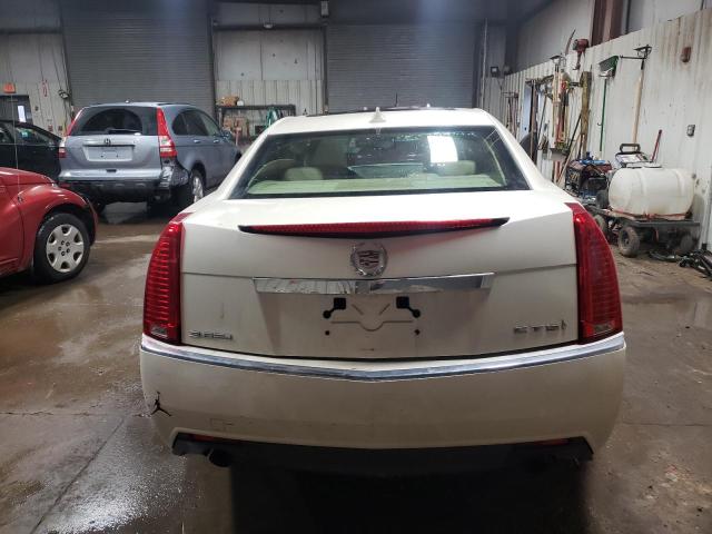 1G6DS57V390100698 - 2009 CADILLAC CTS HI FEATURE V6 WHITE photo 6