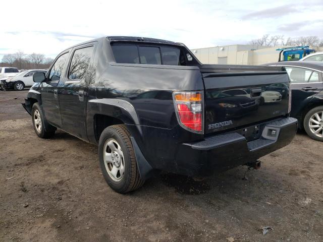 2HJYK16297H510098 - 2007 HONDA RIDGELINE RT BLACK photo 2