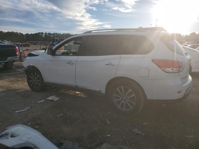 5N1AR2MN3EC605353 - 2014 NISSAN PATHFINDER S WHITE photo 2
