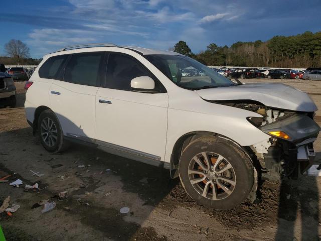 5N1AR2MN3EC605353 - 2014 NISSAN PATHFINDER S WHITE photo 4