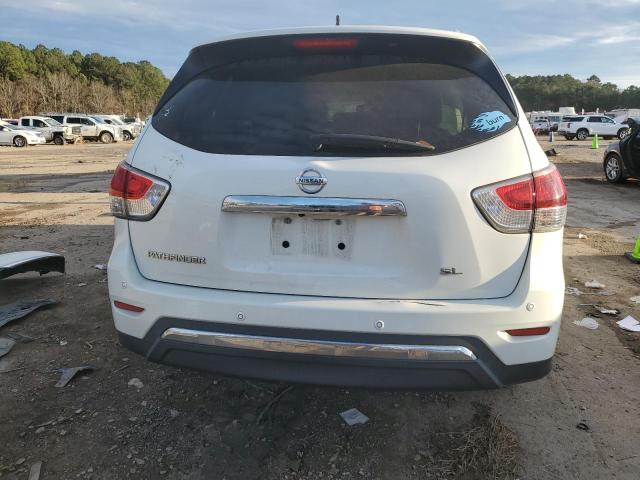 5N1AR2MN3EC605353 - 2014 NISSAN PATHFINDER S WHITE photo 6