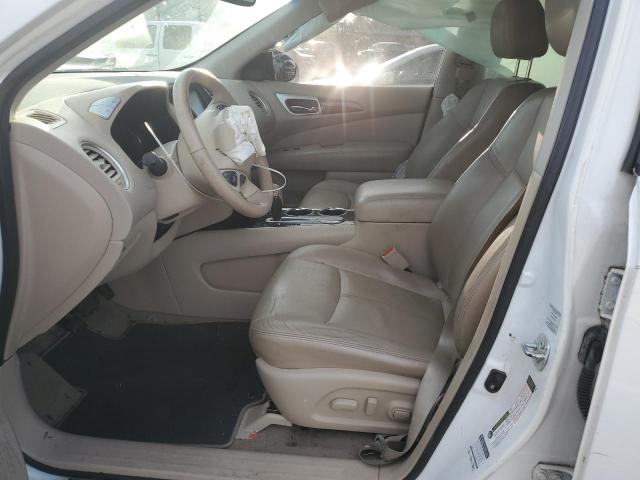 5N1AR2MN3EC605353 - 2014 NISSAN PATHFINDER S WHITE photo 7