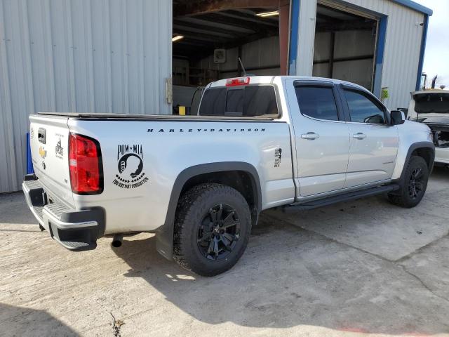 1GCGTCE35G1214075 - 2016 CHEVROLET COLORADO LT SILVER photo 3