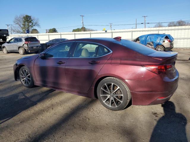 19UUB2F76FA005056 - 2015 ACURA TLX ADVANCE MAROON photo 2