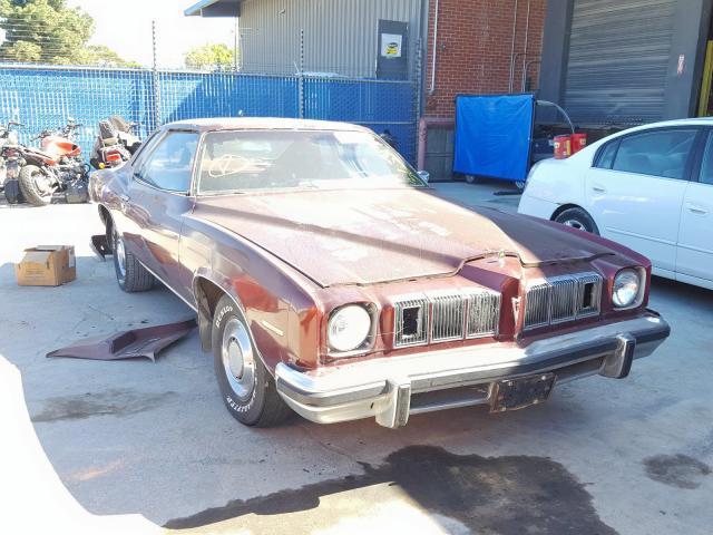 2G37E5P159268 - 1975 PONTIAC GRAND PRIX  photo 1