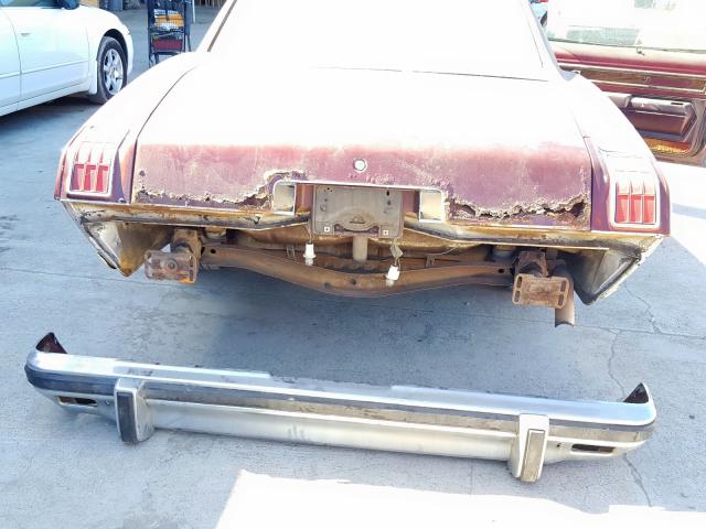 2G37E5P159268 - 1975 PONTIAC GRAND PRIX  photo 9