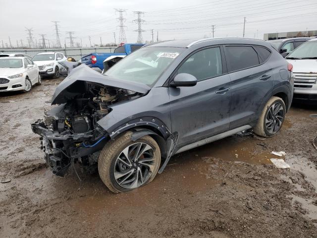 KM8J3CAL5KU848310 - 2019 HYUNDAI TUCSON LIMITED GRAY photo 1