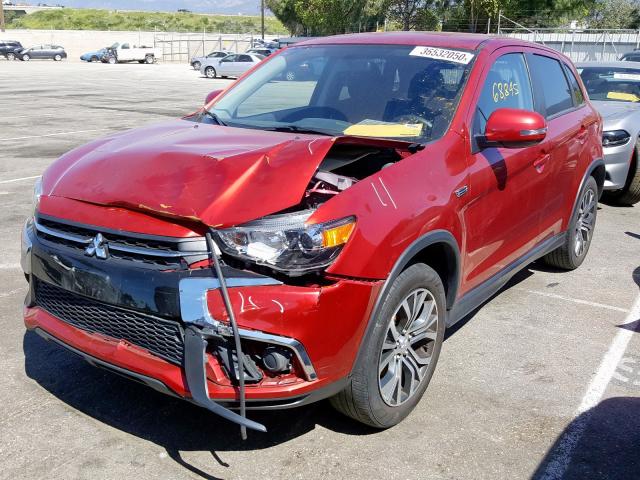 JA4AP3AU2JU003246 - 2018 MITSUBISHI OUTLANDER SPORT ES  photo 2