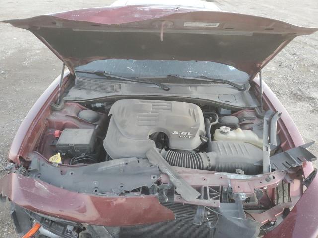 2C3CDXBG7KH721312 - 2019 DODGE CHARGER SXT MAROON photo 11