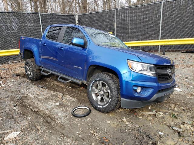 1GCGTDEN0J1209025 - 2018 CHEVROLET COLORADO Z71 BLUE photo 4