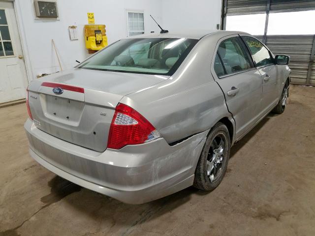 3FAHP0HA4AR275101 - 2010 FORD FUSION SE  photo 4