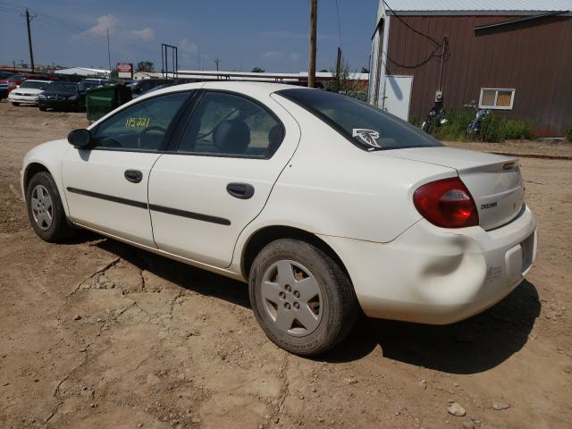 1B3ES26C33D179209 - 2003 DODGE NEON SE WHITE photo 3