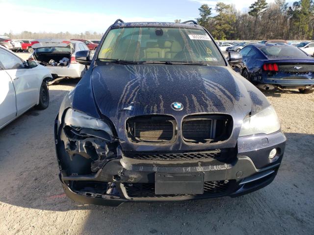 5UXFE83599L308490 - 2009 BMW X5 XDRIVE48I BLACK photo 5