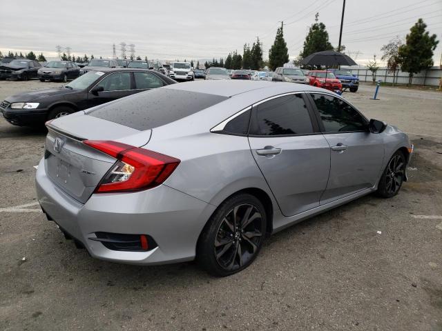 2HGFC2F88KH542327 - 2019 HONDA CIVIC SPORT SILVER photo 3