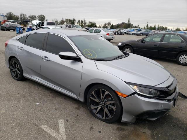 2HGFC2F88KH542327 - 2019 HONDA CIVIC SPORT Silber Foto 4