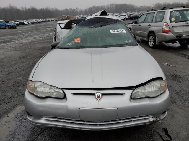 2G1WX15K229328835 - 2002 CHEVROLET MONTE CARL SS SILVER photo 5