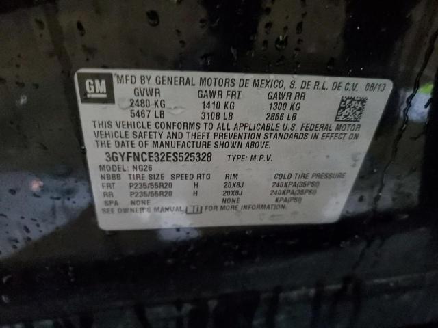 3GYFNCE32ES525328 - 2014 CADILLAC SRX PERFORMANCE COLLECTION Қара фото 12