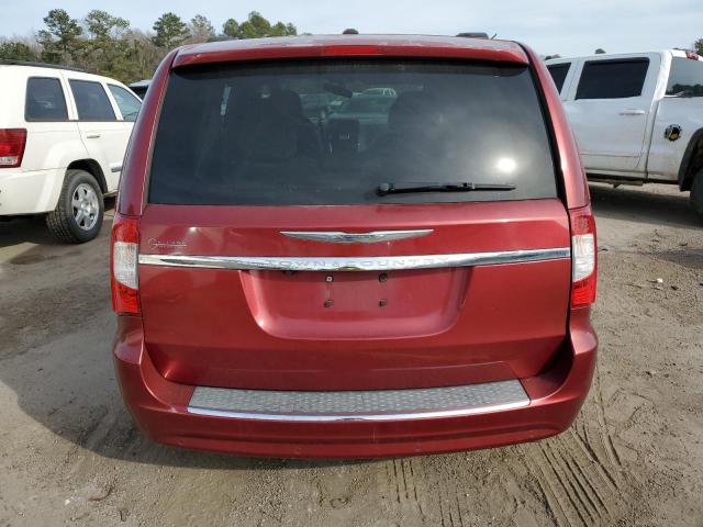 2A4RR8DG3BR712220 - 2011 CHRYSLER TOWN & COU TOURING L MAROON photo 6