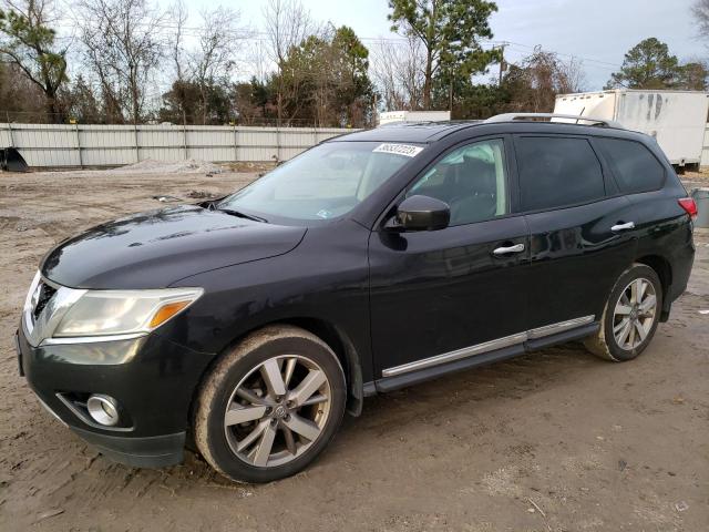 5N1AR2MM9FC631139 - 2015 NISSAN PATHFINDER S 黑色 照片 1