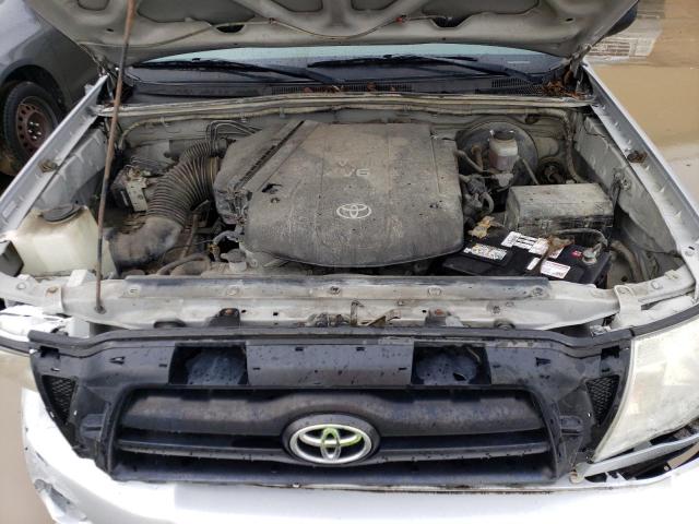 5TETU62N45Z056317 - 2005 TOYOTA TACOMA PRERUNNER ACCESS CAB SILVER photo 11
