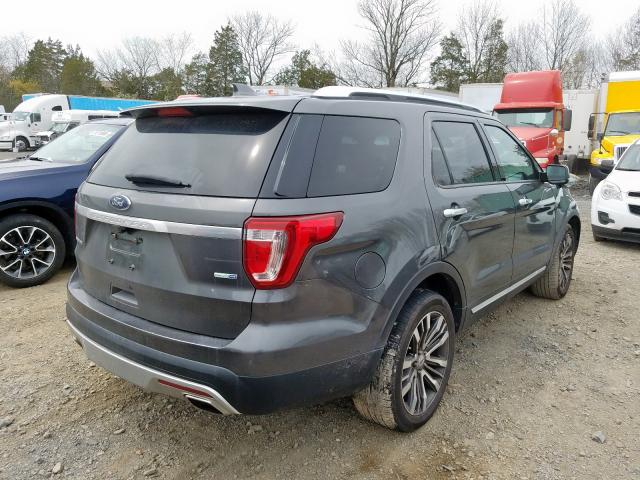 1FM5K8HT0HGB04497 - 2017 FORD EXPLORER PLATINUM  photo 4