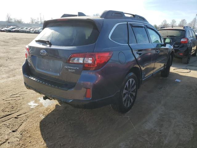 4S4BSENC0H3434749 - 2017 SUBARU OUTBACK 3.6R LIMITED GRAY photo 3