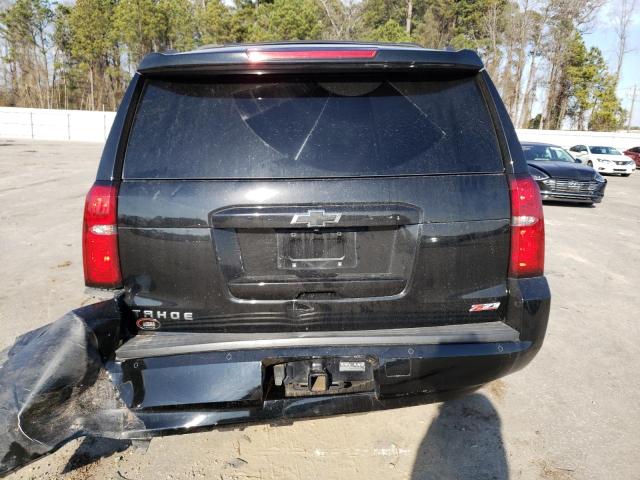 1GNSKBKC6KR365875 - 2019 CHEVROLET TAHOE K1500 LT BLACK photo 6