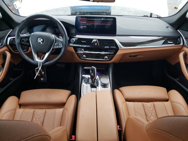 WBA53BH05MWW94990 - 2021 BMW 5 SERIES I თეთრი ფოტო 8