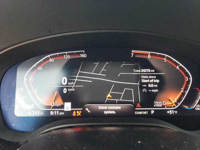 WBA53BH05MWW94990 - 2021 BMW 5 SERIES I თეთრი ფოტო 9