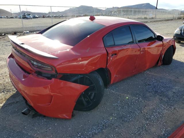 2C3CDXHG6MH533990 - 2021 DODGE CHARGER GT RED photo 3