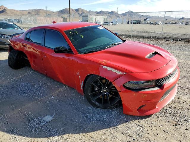 2C3CDXHG6MH533990 - 2021 DODGE CHARGER GT RED photo 4