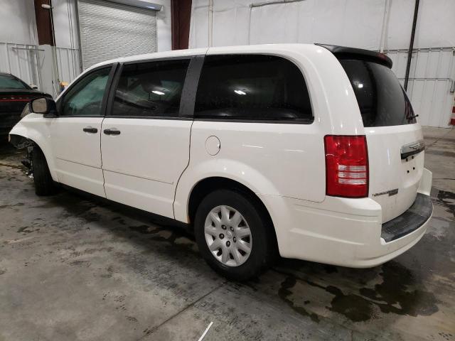 2A8HR44H58R727337 - 2008 CHRYSLER TOWN & COU LX WHITE photo 2