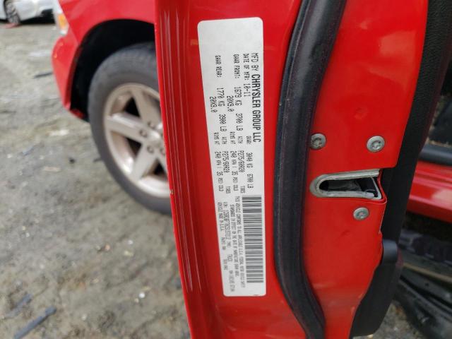 1C6RD6FT8CS157212 - 2012 DODGE RAM 1500 ST RED photo 12