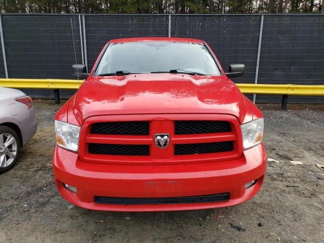 1C6RD6FT8CS157212 - 2012 DODGE RAM 1500 ST RED photo 5