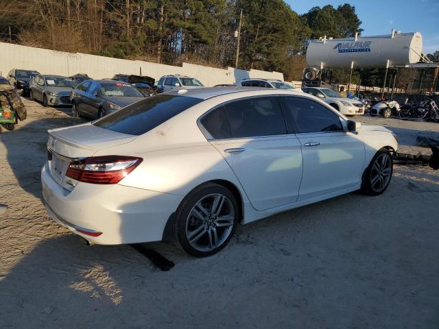 1HGCR3F90GA035279 - 2016 HONDA ACCORD TOURING WHITE photo 3