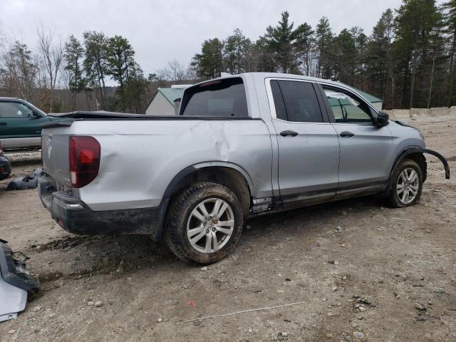 5FPYK3F22HB037045 - 2017 HONDA RIDGELINE RT SILVER photo 3