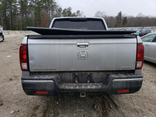 5FPYK3F22HB037045 - 2017 HONDA RIDGELINE RT SILVER photo 6