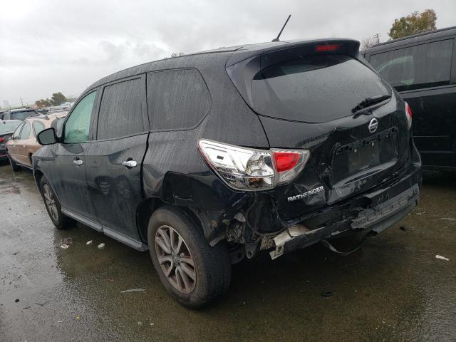 5N1AR2MN3DC653739 - 2013 NISSAN PATHFINDER S BLACK photo 2