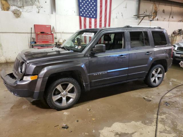 1C4NJRFB4GD552281 - 2016 JEEP PATRIOT LATITUDE GRAY photo 1