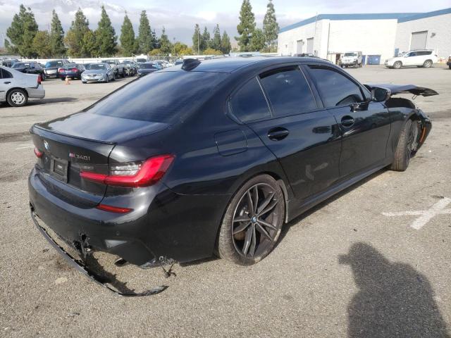 WBA5U7C04LFH63915 - 2020 BMW M340I BLACK photo 3