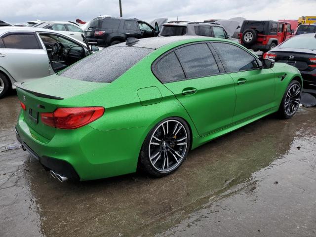 WBSJF0C53JB282028 - 2018 BMW M5 GREEN photo 3