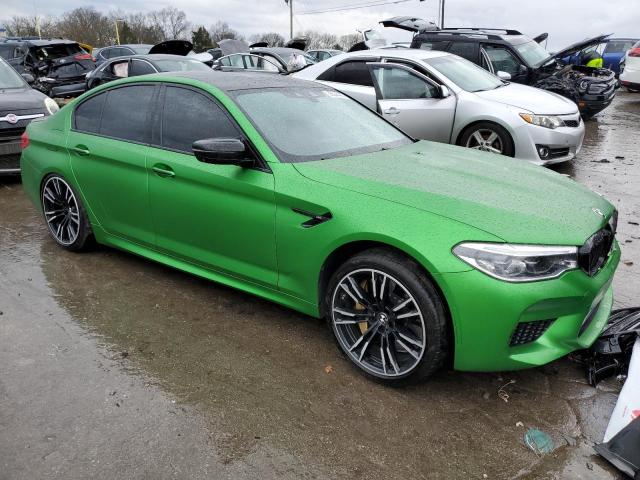 WBSJF0C53JB282028 - 2018 BMW M5 GREEN photo 4