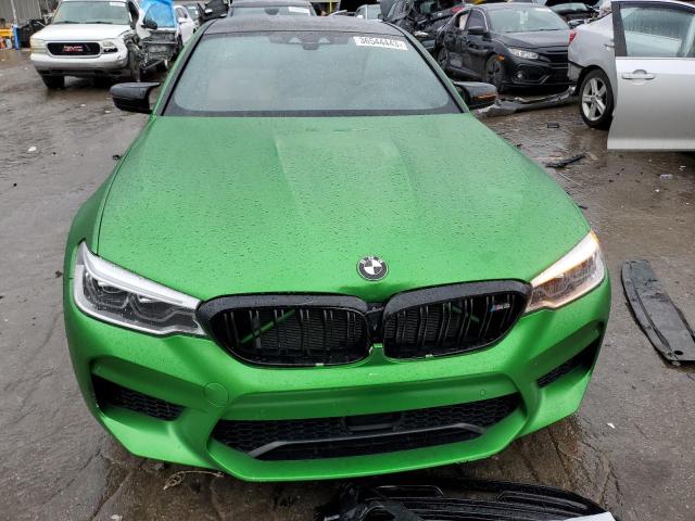 WBSJF0C53JB282028 - 2018 BMW M5 GREEN photo 5