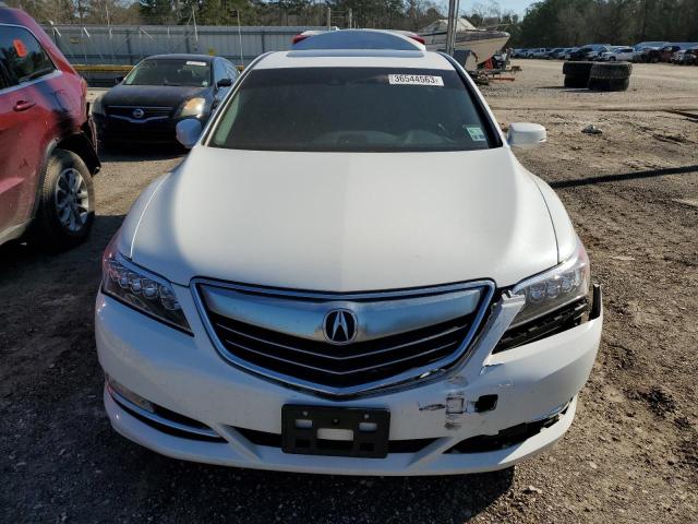 JH4KC1F58HC000409 - 2017 ACURA RLX TECH WHITE photo 5