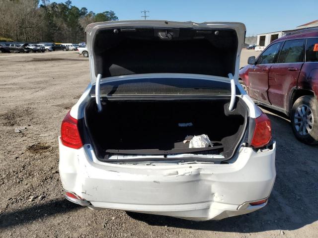 JH4KC1F58HC000409 - 2017 ACURA RLX TECH WHITE photo 6