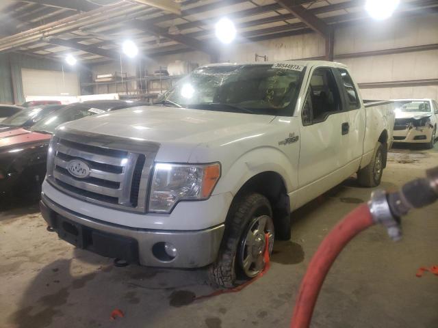 1FTRX14889KB44213 - 2009 FORD F150 SUPER CAB WHITE photo 1