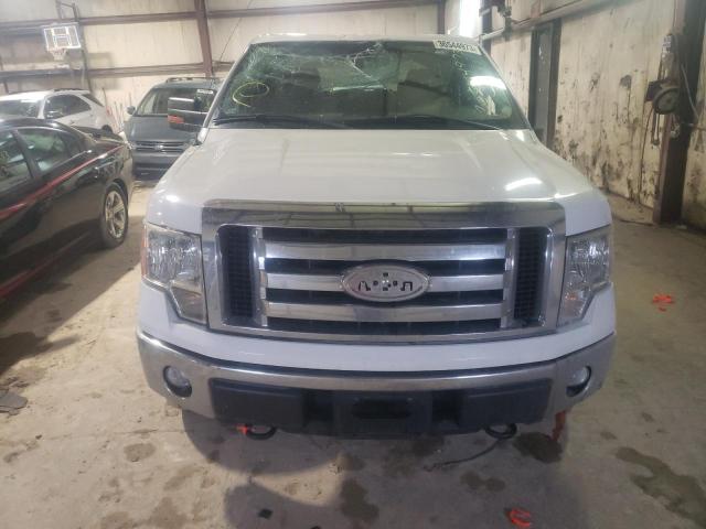 1FTRX14889KB44213 - 2009 FORD F150 SUPER CAB WHITE photo 5