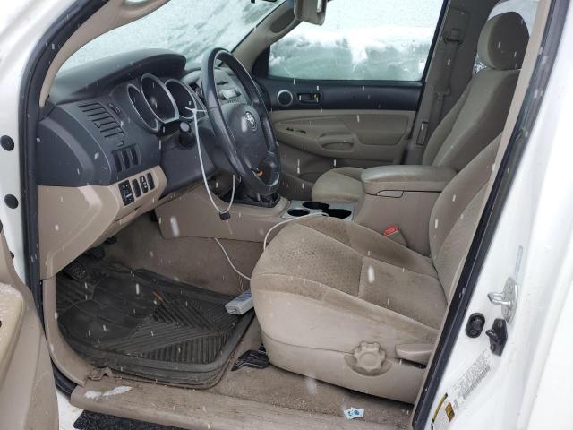 5TEUX42NX8Z513605 - 2008 TOYOTA TACOMA ACCESS CAB თეთრი ფოტო 7