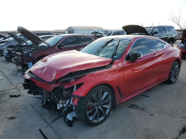 JN1FV7LK0MM530066 - 2021 INFINITI Q60 RED SPORT 400 RED photo 1