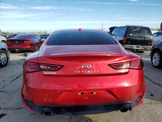 JN1FV7LK0MM530066 - 2021 INFINITI Q60 RED SPORT 400 RED photo 6